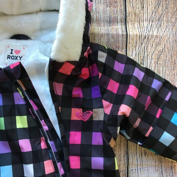 Roxy Baby 1 piece Snowsuits size 6-12 months - Picture 2 of 6